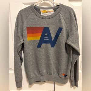 Aviator Nation Gray Crewneck Lovo